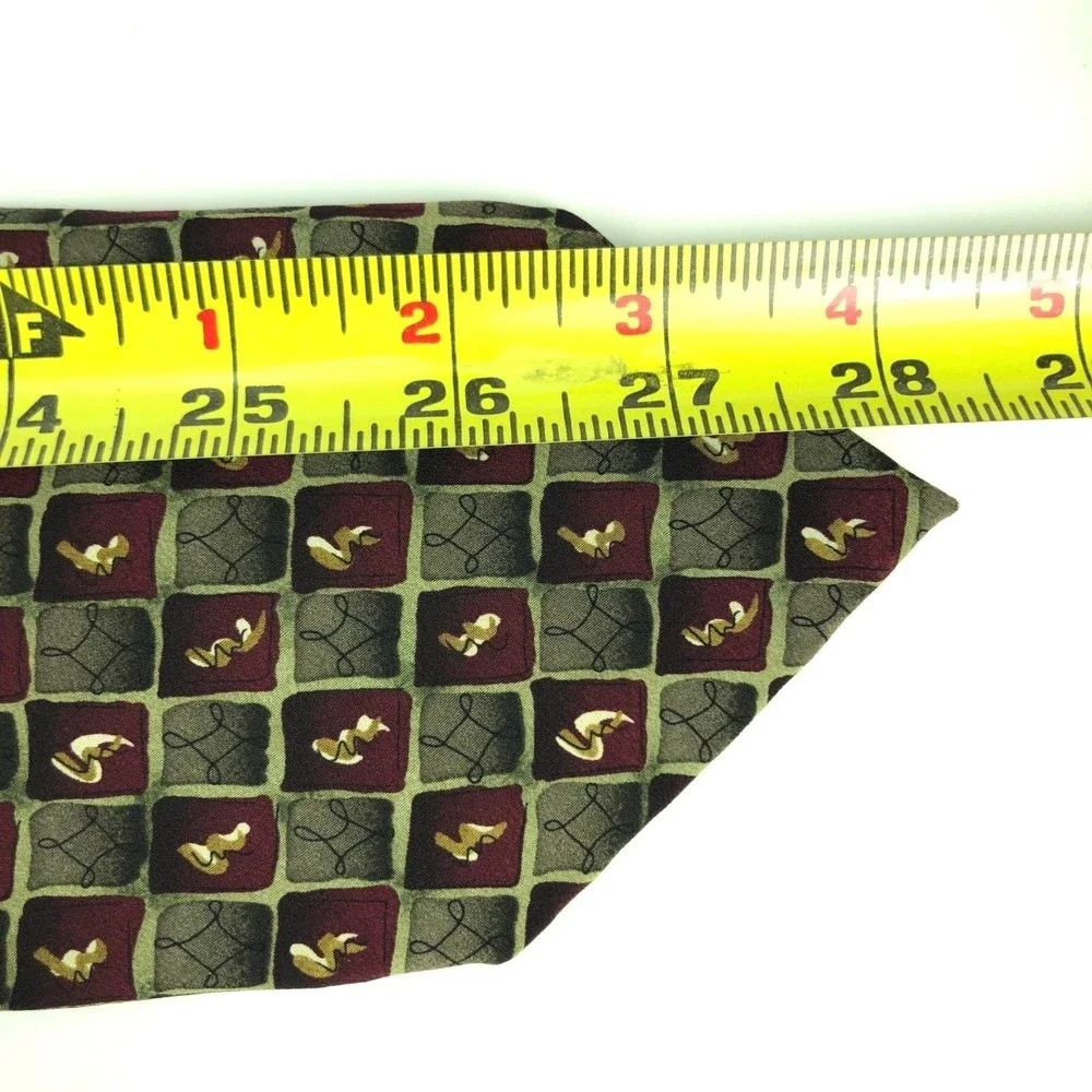 J Garcia Tie Big Bird Breaking Through Collection 20 Silk L57 W3.5 Made In Korea